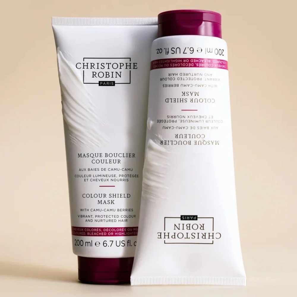 Christophe Robin COLOR SHIELD REGIMEN (WORTH $77) Shampoo & Conditioner Set - Picture 2 of 5